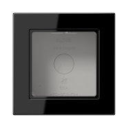 Jung A 5581 BF A SW Opbouwkap 1-voudig Zwart (
