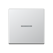 Jung HOME BT A 17101 AL Taster 1-voudig Aluminium