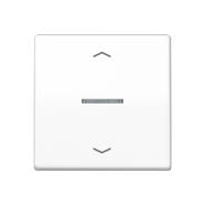 Jung HOME BT A 17101 P WW Taster 1-voudig met pijlsymbolen Alpine wit