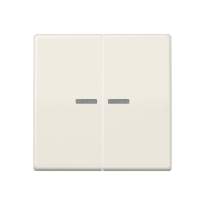 Jung HOME BT AS 17102 Taster 2-voudig Wit 