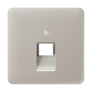 Jung CD 569-1 UA PT Afdekking voor IAE/UAE-aansluitdozen 1 x 8-pole Platina