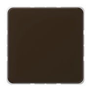 Jung CD 594-0 BR Afdekking blind (klembevestiging) Bruin