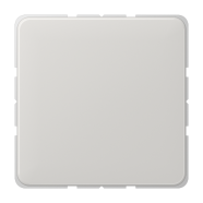 Jung CD 594-0 LG Afdekking blind (klembevestiging) Lichtgrijs