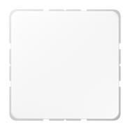 Jung CD 594-0 WW Afdekking blind (klembevestiging) Alpine wit 