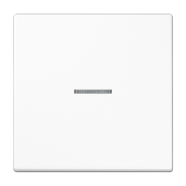 Jung FM LS 1700 WW eNet taster Standaard 1-voudig Alpine wit