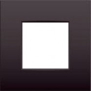 Niko 135-76100 Enkelvoudige afdekplaat Intense dark brown