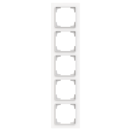 Busch Jaeger 1725-44M Busch-art linear 5-voudig Studiowit Mat