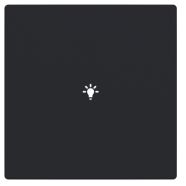 Busch Jaeger LFBT/A.1.63.11-885 Future Linear Afdekking 1-voudig voor keypad met symbool “Verlichting” Zwart mat
