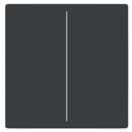 Busch Jaeger LFW/A.2.63.11-81 Future Linear Afdekking 2-voudig voor keypad Antraciet