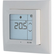 Eaton 187712 Room Controller Touch compleet met afdekraam Wit glanzend
