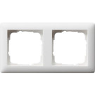 Gira 021204 Afdekraam Standaard 55 2-voudig Zuiver wit mat