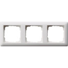 Gira 021304 Afdekraam Standaard 55 3-voudig Zuiver wit mat