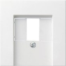 Gira 037627 Afdekking voor USB-voeding PD System 55 Zuiver wit mat