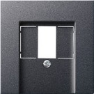Gira 037628 Afdekking voor USB-voeding PD System 55 Antraciet