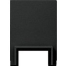 Gira 1068005 Opbouw Adapter voor kabelinvoer voor kanaal 13 x 25 mm (K/P25) Zwart mat
