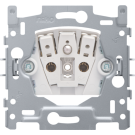 Niko 170-33105 sokkel voor stopcontact met penaarde en kinderveiligheid Insteekklemmen