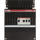 ABB 1SPF006901F0100 Groepenkast HAD3201-20 Hafonorm 2x achter 30mA, 1x direct, 1-f