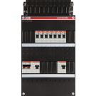 ABB 1SPF006905F0216 Groepenkast HAD3433-22+H42 Hafonorm 7x achter 2x 30mA + HS, 1-f
