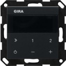 Gira 2320005 Inbouwradio IP System 55 Zwart mat