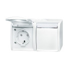 Busch-Jaeger 20/2 EBW-54 Wandcontactdoos