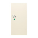 Busch-Jaeger 6234-22-82 Bedieningswip 2-voudig rechts met symbool "Dimmer" Ivoorwit 