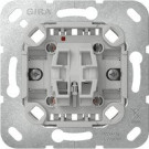 Gira 312600 Basiselement tastschakelaar 10 AX 250 V~ Universele uit- wisselschakelaar Zonder wip