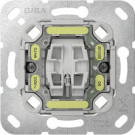 Gira 313600 Basiselement tast- controleschakelaar 10 AX 250 V~ Universele uit- wisselschakelaar Zonder wip