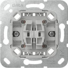 Gira 315500 Basiselement wipdrukcontact 10 A 250 V~ Wisseldrukcontact 2-voudig