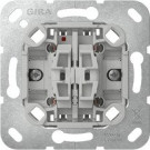 Gira 315900 Basiselement wipschakelaar 10 A 250 V~ Jaloezieschakelaar (met bevestigingsklauwen)
