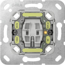 Gira 318600 Basiselement wipcontroleschakelaar 16 AX 250 V~ Met oranje led-verlichtingselement 230 V~ Universele uit- wisselschakelaa