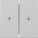 Gira 3294015 Systeem 55 Wip 2-voudig met pijlsymbool Grijs mat