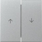 Gira 329426 Systeem 55 Wip 2-voudig met pijlsymbool Kleur aluminium