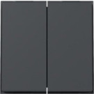 Gira 329567 TX_44 Wip 2-voudig voor schakelaars en drukcontacten Antraciet