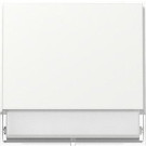 Gira 329966 TX_44 Wip met tekstkader voor schakelaars en drukcontacten Zuiver wit