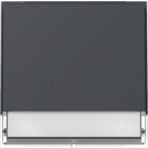 Gira 329967 TX_44 Wip met tekstkader voor schakelaars en drukcontacten Antraciet