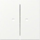 Gira 363127 Systeem 55 Wip 2-voudig met controlevenster Zuiver wit mat