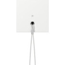 Gira 363803 Afdekking met controlevenster voor trekschakelaar t.b.v. Gira 358600 & Gira 354600 Zuiver wit glanzend