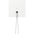 Gira 363827 Afdekking met controlevenster voor trekschakelaar t.b.v. Gira 358600 & Gira 354600 Zuiver wit mat 