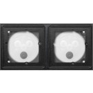 Gira 551200 System 106 behuizing verzonken 2-voudig