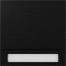 Gira 5531925 System 106 belknopmodule 1-voudig Zwart mat