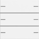 Gira 575327 Wippenset 3-voudig voor tastsensor 4 System 55 Zuiver wit mat