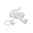 Nedco 608.029.03 trekkoord koord Wit 150cm