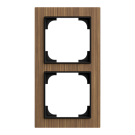 Busch Jaeger 1722-4086 Busch-art linear 2-voudig Wood walnut 