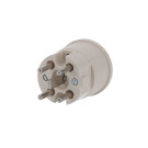 Busch Jaeger 2364 SW Busch-Perilex steker recht Perilex 16A Creme