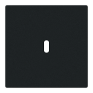 Busch Jaeger 6479-84 Platform 63 Centraalplaat USB voeding 1-voudig Zwart mat