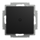 Busch-Jaeger 2538-915 Busch-balance SI Blinde centraalplaat met draagring Zwart mat