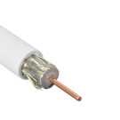 Bedea 801075 Coax Telass100 Wit (per meter)