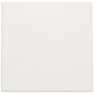Niko 101-76001 Afwerkingsset met kabeluitvoer voor blindplaat met trekontlasting White 
