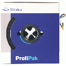 Draka 131423P4 Coax 9 Wit (100 meter)