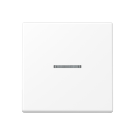 Jung A 101 KO5 BF SWM Schakelwip met lens Sneeuwwit mat